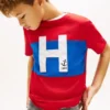 Lasten Nautical H Logo Colorblock -T-paita