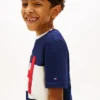 Lasten Nautical H Logo Colorblock -T-paita Lasten Nautical H Logo Colorblock -T-paita
