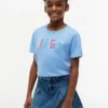 Lasten paljettinen Hilfiger-logopaita Lasten paljettinen Hilfiger-logopaita