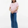 Lasten paljettinen Hilfiger-logopaita Lasten paljettinen Hilfiger-logopaita