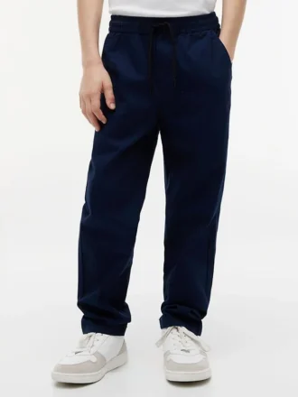Lasten Paper-Touch-stretch-popliinihousut