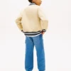 Lasten peachettu twill-varsity-bomber Lasten peachettu twill-varsity-bomber