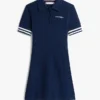 Lasten raidallinen neulepolo-mekko Lasten raidallinen neulepolo-mekko