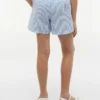 Lasten raidalliset seersucker-shortsit