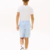Lasten raidalliset shortsit