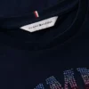 Lasten Rhinestone Tommy Logo -T-paita Lasten Rhinestone Tommy Logo -T-paita