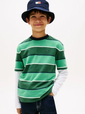 Lasten Rugby Stripe -T-paita