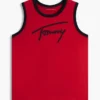 Lasten Script Tommy -logolla varustettu hihaton paita Lasten Script Tommy -logolla varustettu hihaton paita