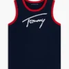 Lasten Script Tommy -logolla varustettu hihaton paita Lasten Script Tommy -logolla varustettu hihaton paita