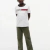 Lasten Signature Flag Stripe Logo -T-paita Lasten Signature Flag Stripe Logo -T-paita