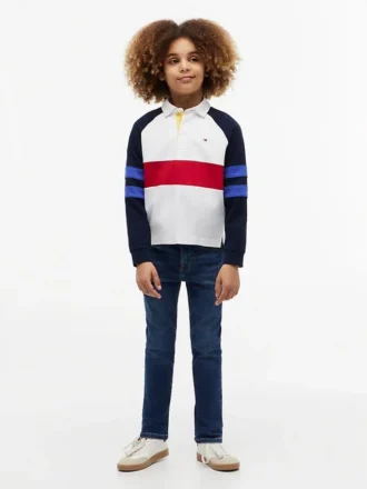 Lasten slim fit -stretch-farkut