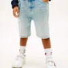 Lasten suorat denimshortsit Lasten suorat denimshortsit