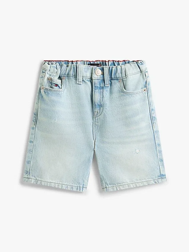 Lasten suorat denimshortsit Lasten suorat denimshortsit