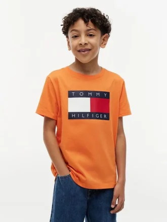 Lasten Tommy Flag Logo -T-paita