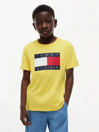 Lasten Tommy Flag Logo -T-paita
