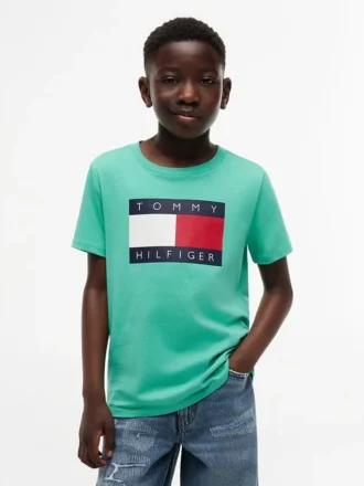 Lasten Tommy Flag Logo -T-paita