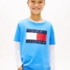 Lasten Tommy Flag Logo -T-paita Lasten Tommy Flag Logo -T-paita
