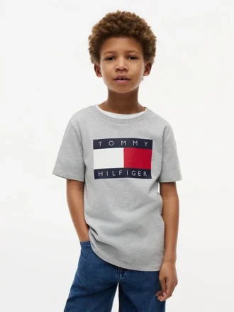 Lasten Tommy Flag Logo -T-paita