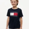 Lasten Tommy Flag Logo -T-paita Lasten Tommy Flag Logo -T-paita