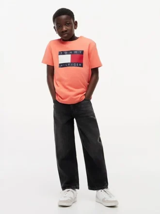 Lasten Tommy Flag Logo -T-paita