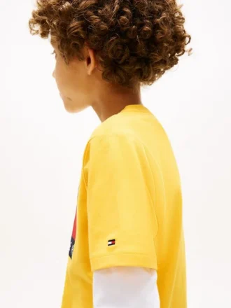 Lasten Tommy Flag Logo -T-paita