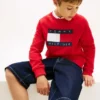 Lasten Tommy Flag -logolla varustettu raglan-huppari Lasten Tommy Flag -logolla varustettu raglan-huppari