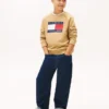 Lasten Tommy Flag -logolla varustettu raglan-huppari Lasten Tommy Flag -logolla varustettu raglan-huppari