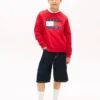 Lasten Tommy Flag -logolla varustettu raglan-huppari Lasten Tommy Flag -logolla varustettu raglan-huppari