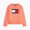 Lasten Tommy Flag -logolla varustettu raglan-huppari Lasten Tommy Flag -logolla varustettu raglan-huppari