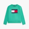 Lasten Tommy Flag -logolla varustettu raglan-huppari Lasten Tommy Flag -logolla varustettu raglan-huppari