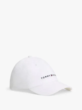 Lasten Tommy-logolla varustettu baseball-lippalaki