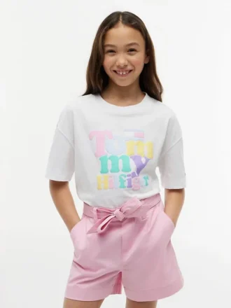 Lasten Tommy Puff Print -T-paita