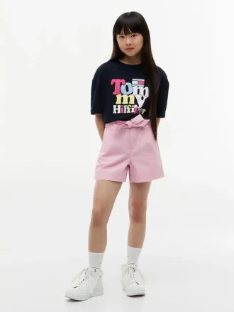 Lasten Tommy Puff Print -T-paita