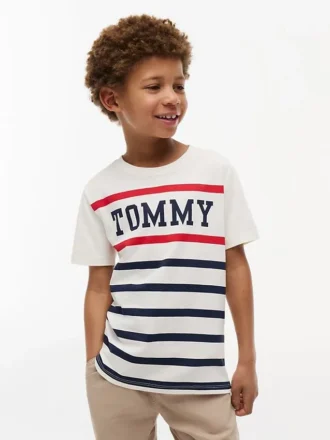 Lasten Tommy Stripe -T-paita