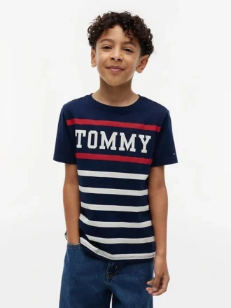Lasten Tommy Stripe -T-paita