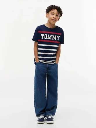 Lasten Tommy Stripe -T-paita