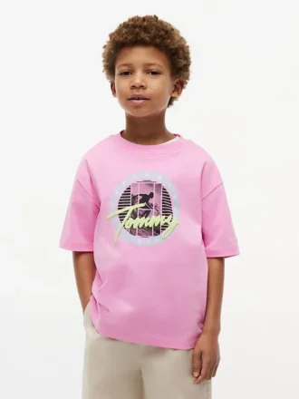 Lasten Tommy Surf -grafiikkat-paita Lasten Tommy Surf -grafiikkat-paita