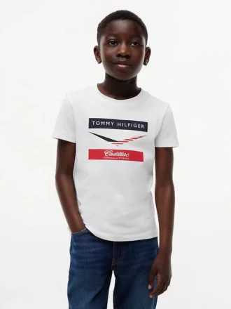 Lasten Tommy x Cadillac F1® Team Chevron -T-paita