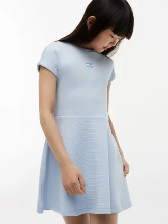 Lasten Tonal Flag Logo -skater-mekko