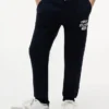 Lasten Varsity-harjattu fleece-verkkarihousut