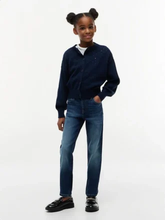 Lasten vetoketjulliset skinny-farkut
