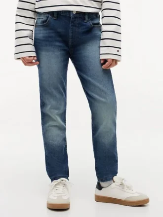 Lasten vetoketjulliset skinny-farkut