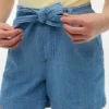 Lasten vyötäröiset joustavat vetoketjushortsit