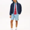 Lasten Wavy Flag Herringbone -denimshortsit Lasten Wavy Flag Herringbone -denimshortsit