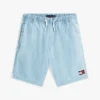 Lasten Wavy Flag Herringbone -denimshortsit Lasten Wavy Flag Herringbone -denimshortsit