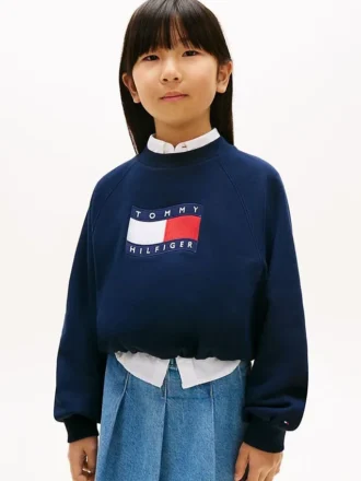 Lasten Wavy Flag Logo -huppari