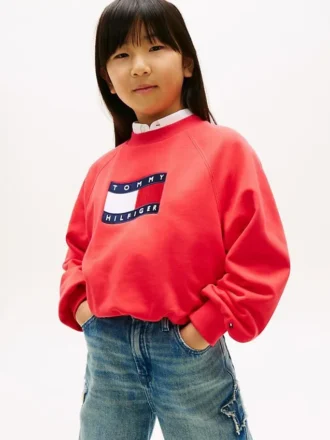 Lasten Wavy Flag Logo -huppari