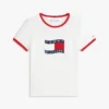 Lasten Wavy Flag Logo Ringer -T-paita Lasten Wavy Flag Logo Ringer -T-paita