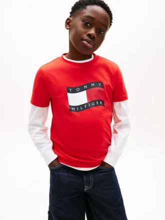 Lasten Wavy Flag -T-paita Lasten Wavy Flag -T-paita