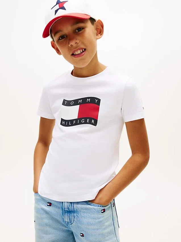 Lasten Wavy Flag -T-paita Lasten Wavy Flag -T-paita